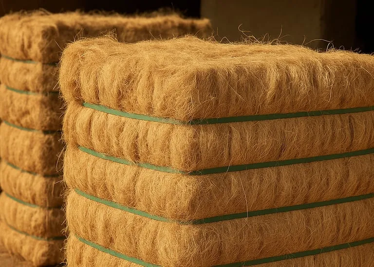 Coconut coir fiber