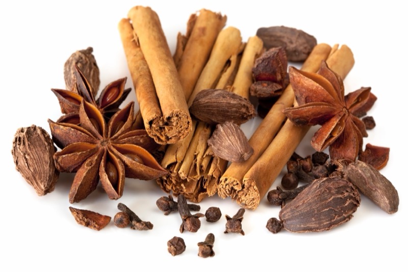 Assorted spices